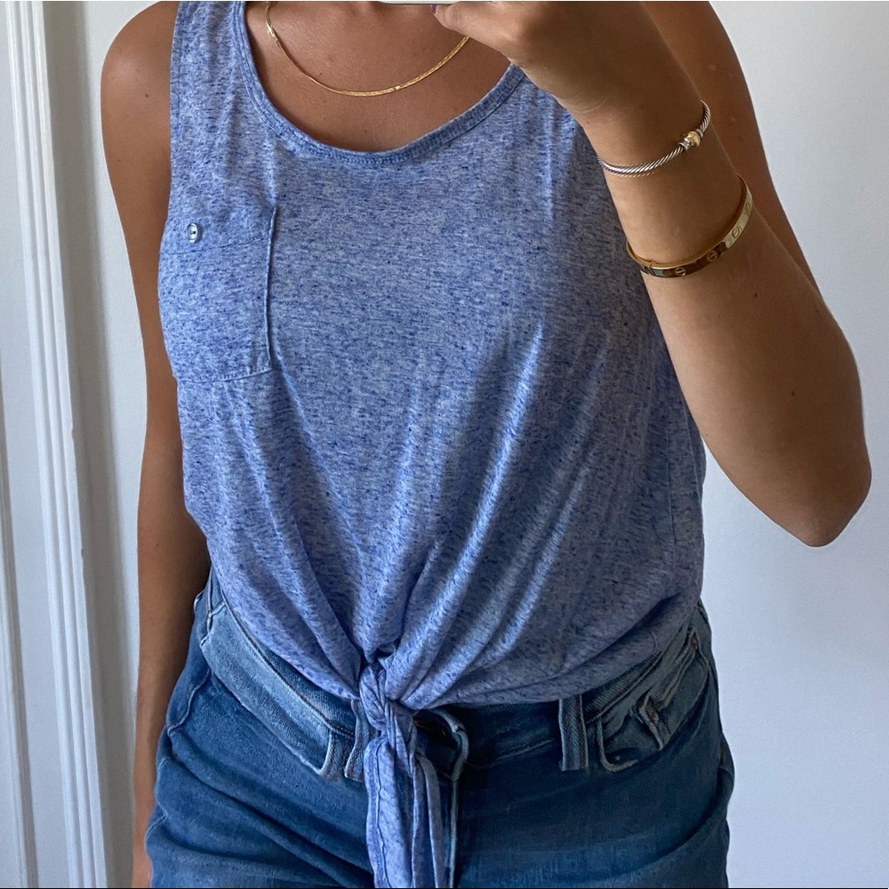Tie front tank